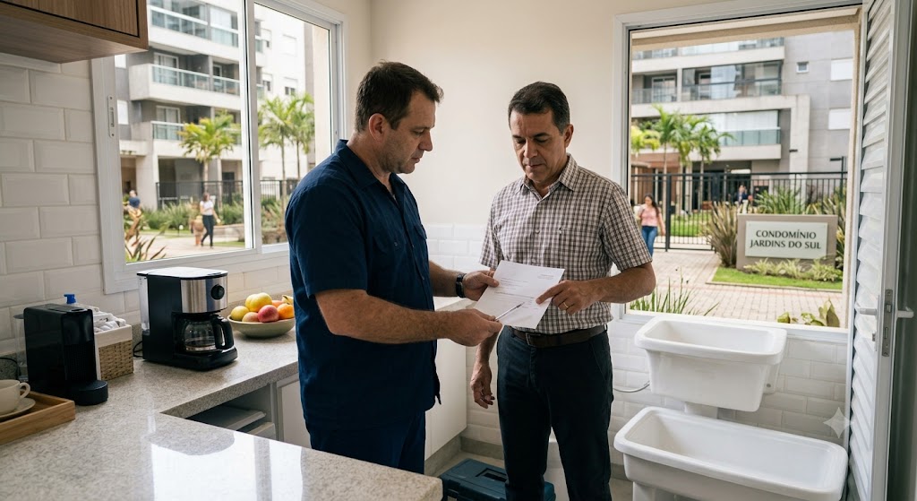 Profissional realizando Desentupidora no Bairro Itaum em Joinville